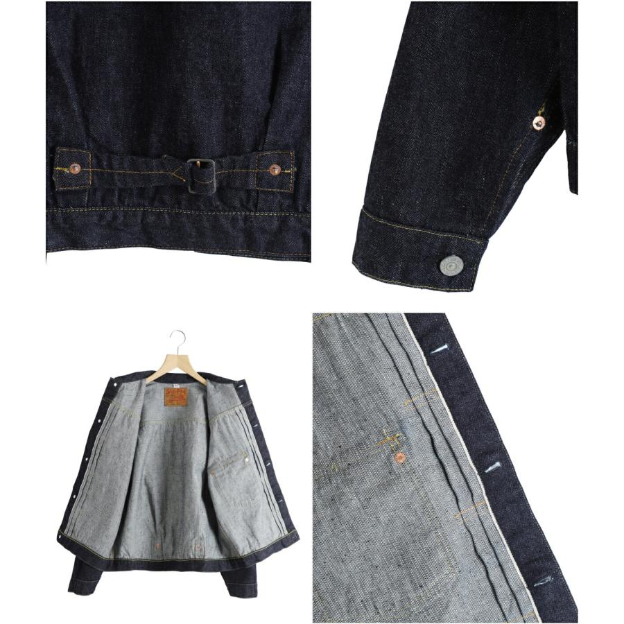SUGAR CANE / シュガーケーン ： 13oz.DENIM BLOUSE 1936 MODEL ： SC11936[SD] | SUGAR CANE | 02