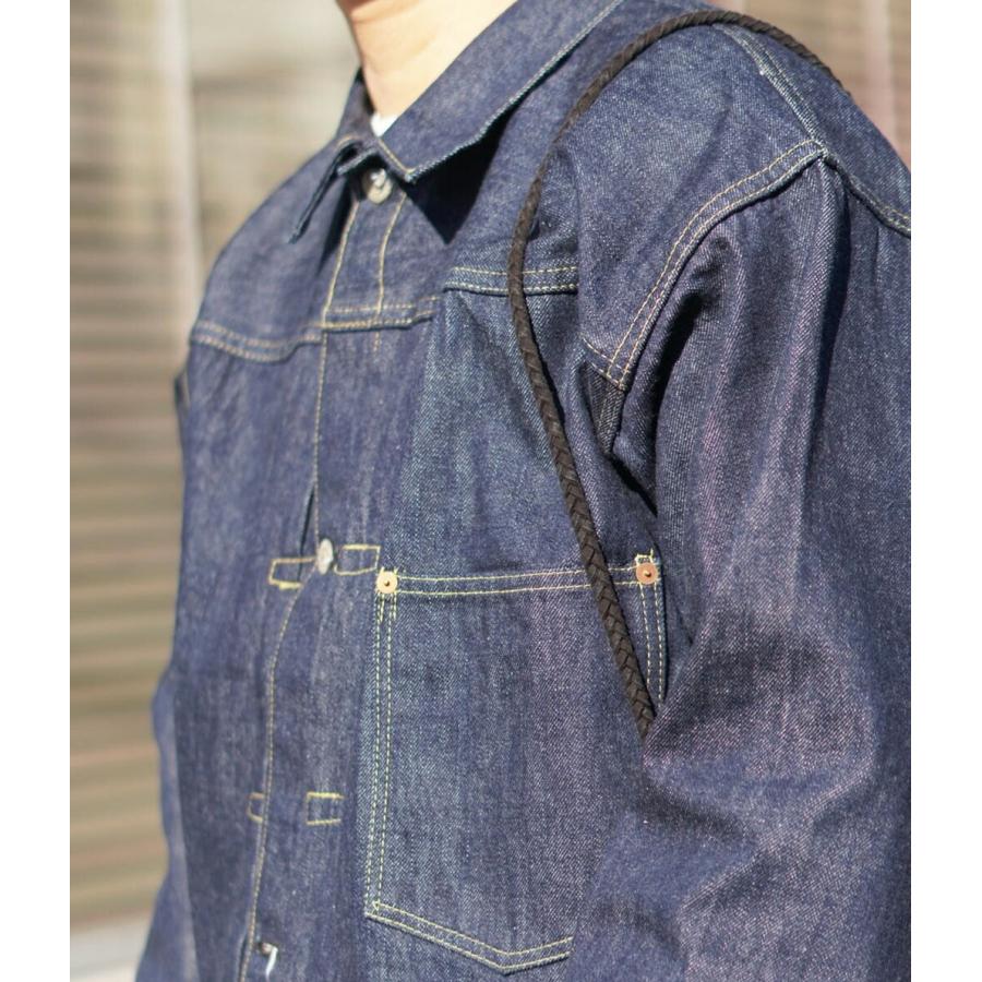 SUGAR CANE / シュガーケーン ： SUGARCANE Super “Denim” Collectibles #07 13.5oz DENIM BLOUSE 1946 MODEL ： SC19007T｜arknets｜08