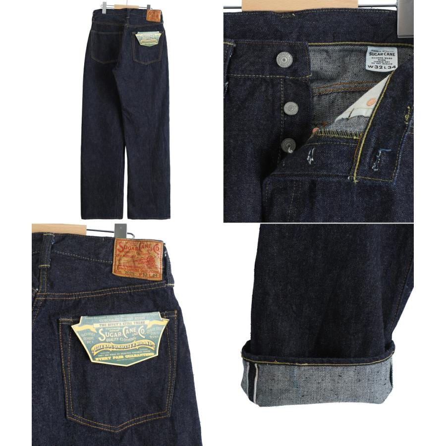 SUGAR CANE / シュガーケーン ： 13oz.DENIM WAIST OVERALLS 2025