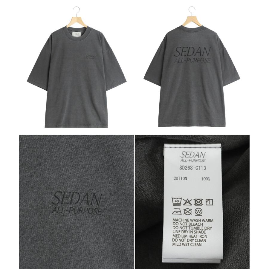 SEDAN ALL-PURPOSE セダン オールパーパス ： Garment Dyed S/S Tee