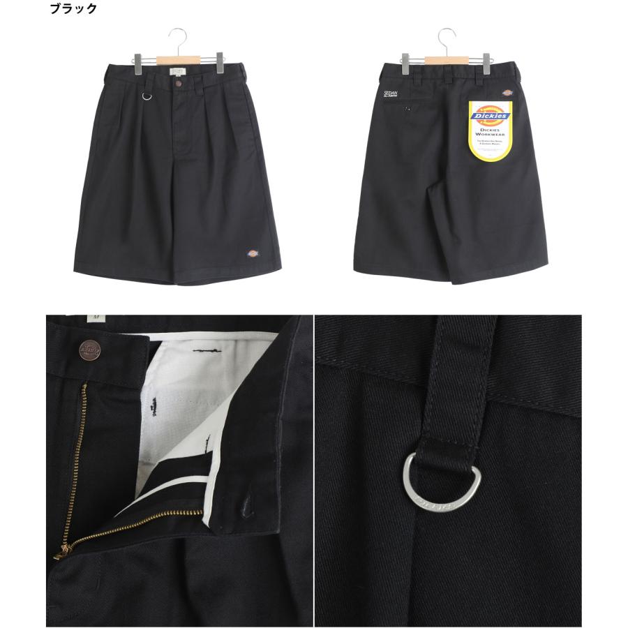 SEDAN ALL-PURPOSE × Dickies / Tuck Wide Shorts / 全2色 / セダン