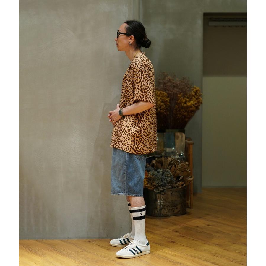 STAR OF HOLLYWOOD / スターオブハリウッド ： “LEOPARD” HIGH DENSITY RAYON S/S OPEN SHIRT / 全2色 ： SH39490 | STAR OF HOLLYWOOD | 09