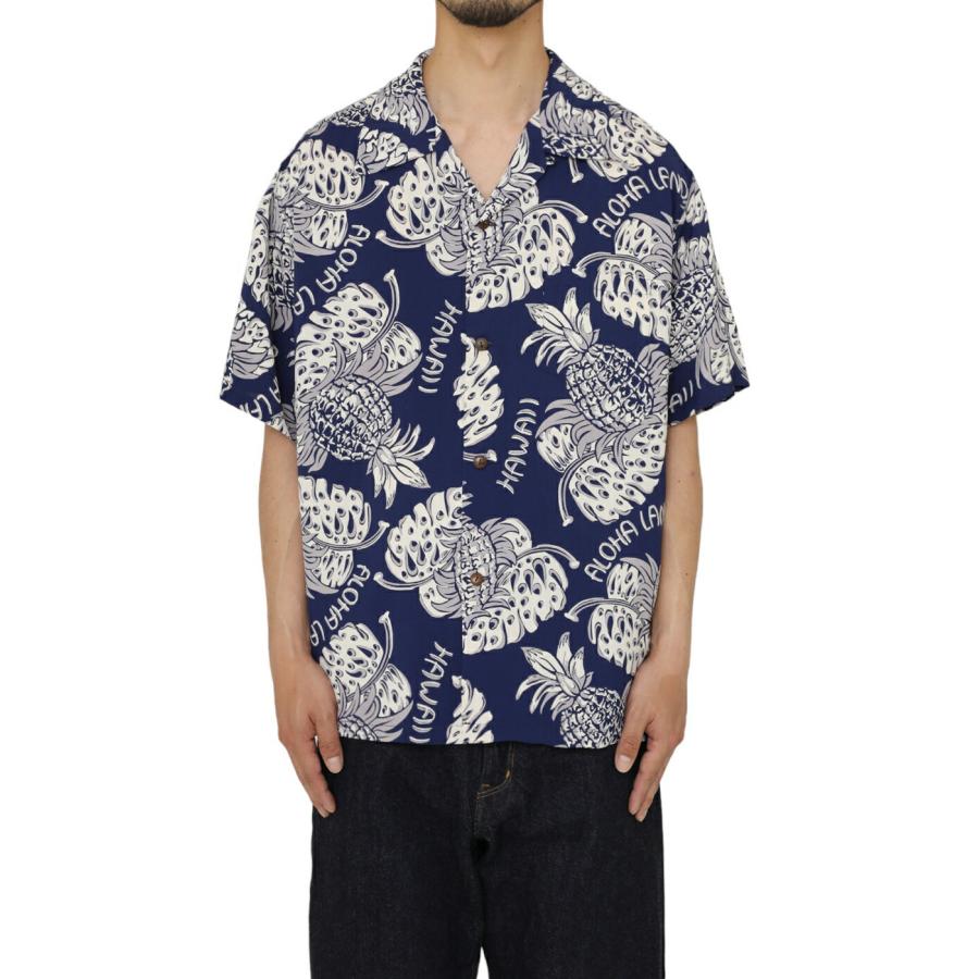SUN SURF / サンサーフ ： “THE PINEAPPLE ISLANDS” S/S RAYON 