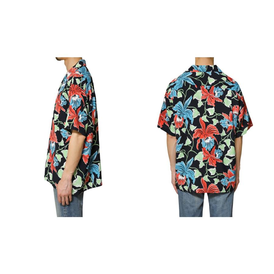 SUN SURF / サンサーフ ： “CATTLEYA ORCHID” S/S RAYON HAWAIIAN