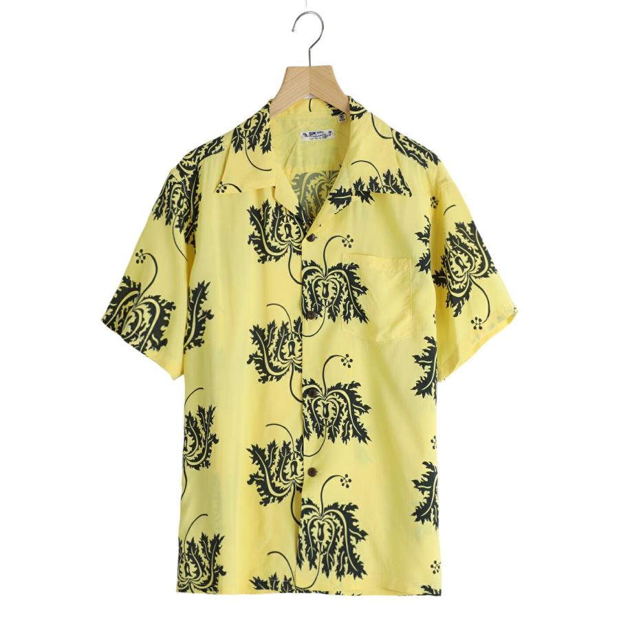 サンサーフ SUN SURF アロハシャツ SS39412　Mサイズ SUN SURF / サンサーフ ： “CORAL HIBICUS“ S/S RAYON HAWAIIAN SHIRT