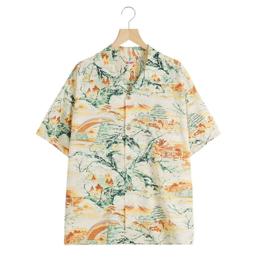 SUN SURF / サンサーフ ： “SCENERY OF JAPAN“ S/S RAYON HAWAIIAN SHIRT / 全2色 ： SS39422 | DUKE KAHANAMOKU