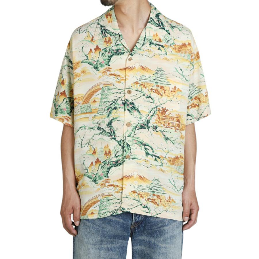 SUN SURF / サンサーフ ： “SCENERY OF JAPAN“ S/S RAYON HAWAIIAN SHIRT / 全2色 ： SS39422 | DUKE KAHANAMOKU | 04