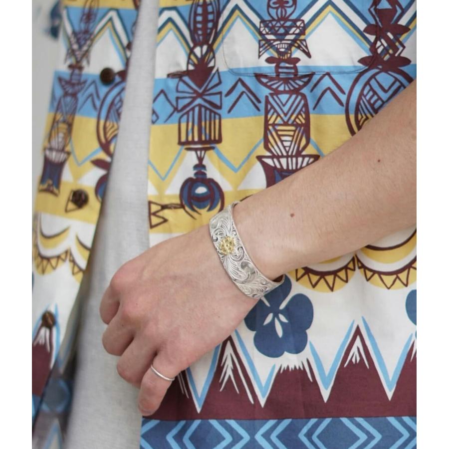 SUN SURF / サンサーフ ： “TROPICAL WOODCUT” COTTON BROAD S/S OPEN SHIRT ： SS39504 | SUN SURF | 08