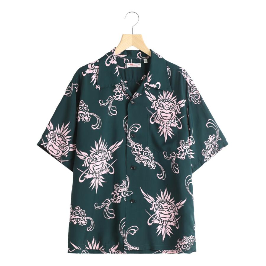 SUN SURF / サンサーフ ： “TIKI“ S/S RAYON HAWAIIAN SHIRT ： SS39611 | SUN SURF