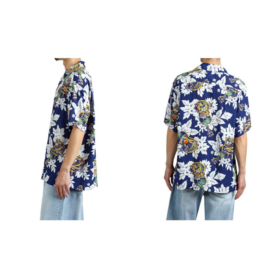 SUN SURF / サンサーフ ： “UKULELE MELODY“ S/S RAYON HAWAIIAN SHIRT
