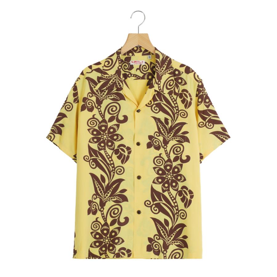 SUN SURF / サンサーフ ： “PICTOGRAPH FLOWER“ S/S RAYON HAWAIIAN SHIRT ： SS39616 | SUN SURF