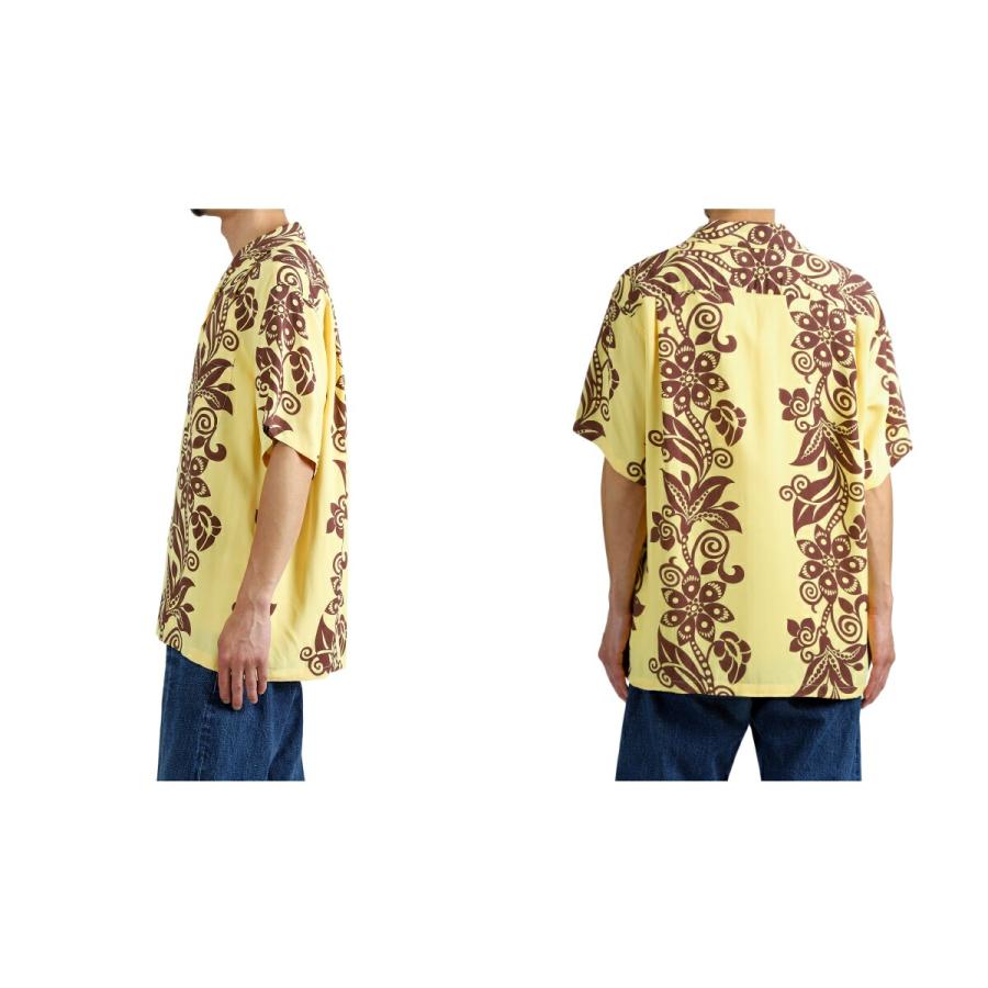 SUN SURF / サンサーフ ： “PICTOGRAPH FLOWER“ S/S RAYON HAWAIIAN