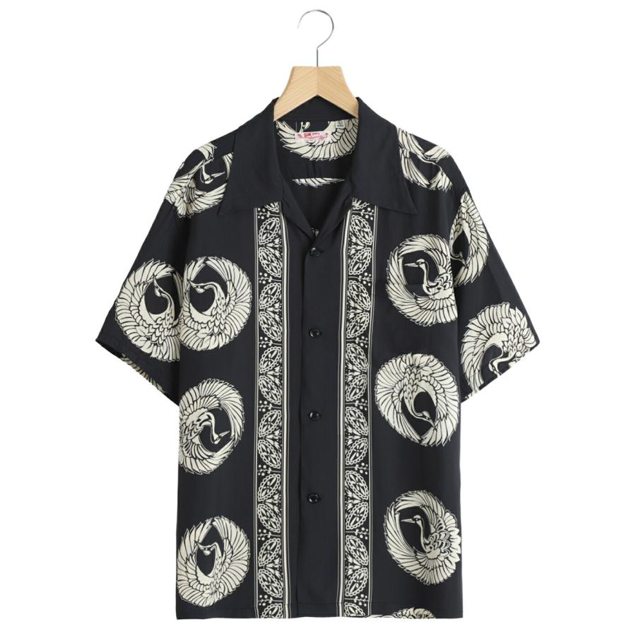 SUN SURF / サンサーフ ： “ORIENTAL BORDER“ S/S RAYON HAWAIIAN SHIRT ： SS39629 | SUN SURF