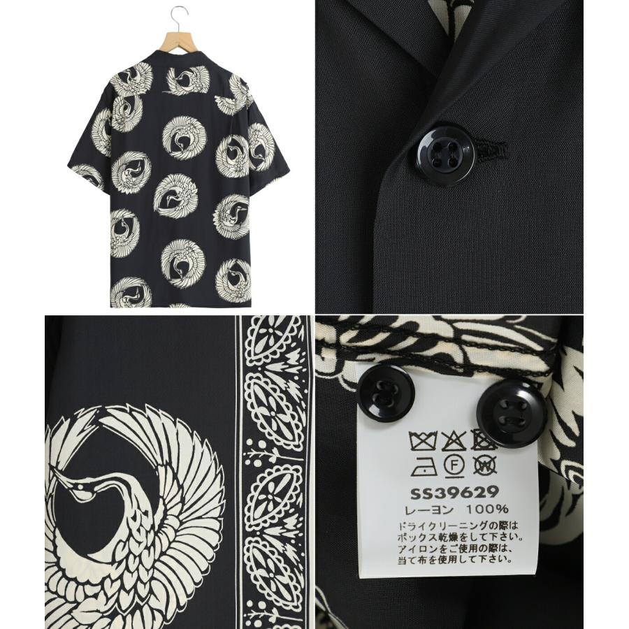 SUN SURF / サンサーフ ： “ORIENTAL BORDER“ S/S RAYON HAWAIIAN SHIRT ： SS39629 | SUN SURF | 01