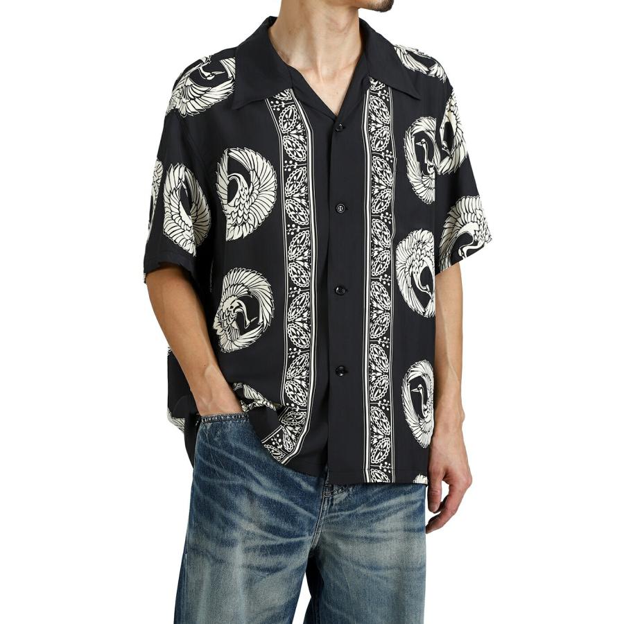 SUN SURF / サンサーフ ： “ORIENTAL BORDER“ S/S RAYON HAWAIIAN SHIRT ： SS39629 | SUN SURF | 03