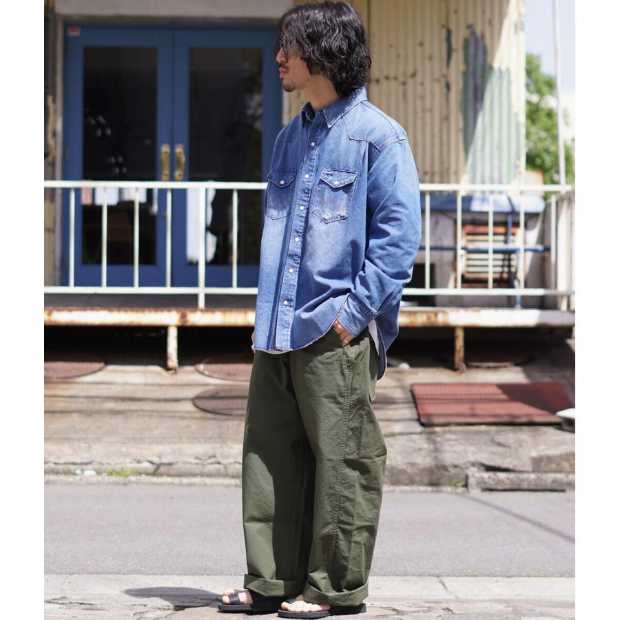 THE SANDALMAN / サンダルマン ： TOE LOOP BILLHIDE×SUEDE ： TOE-LOOP-BILLHIDE-SUEDEの画像