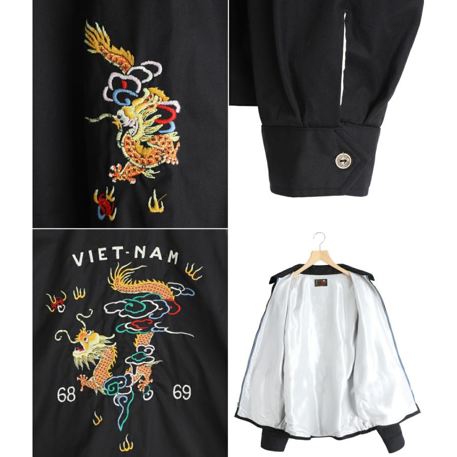TAILOR TOYO / テーラートーヨー ： COTTON VIET-NAM JACKET “DRAGON“ ： TT15879 | TAILOR TOYO | 02