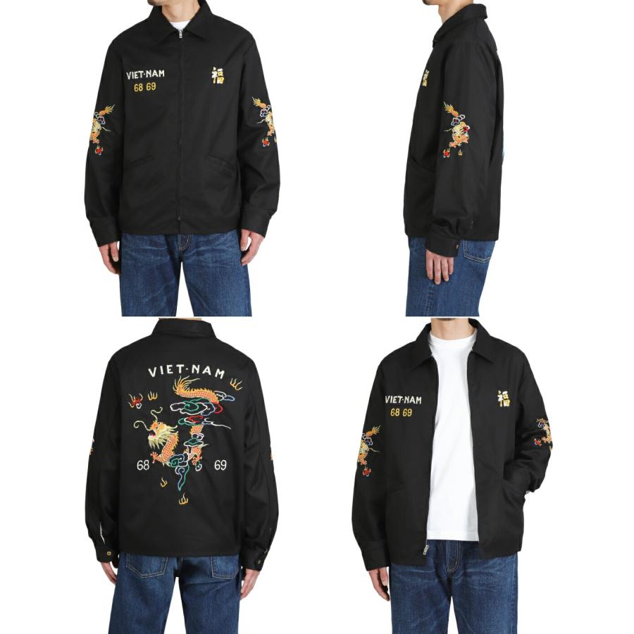 TAILOR TOYO / テーラートーヨー ： COTTON VIET-NAM JACKET “DRAGON“ ： TT15879 | TAILOR TOYO | 04