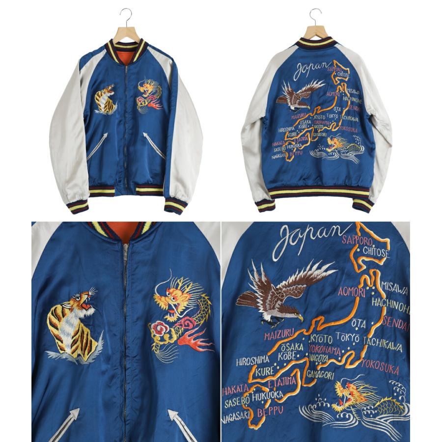 TAILOR TOYO / テーラートーヨー ： SOUVENIR JACKET “KOSHO & CO“SPECIAL  “EAGLE & DRAGON“×“JAPAN MAP“ ： TT15911 | TAILOR TOYO | 03