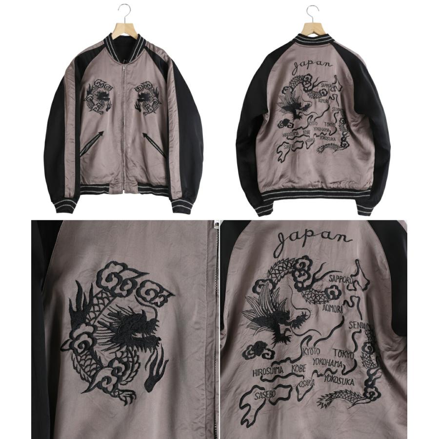 TAILOR TOYO / テーラートーヨー ： SOUVENIR JACKET “KOSHO & CO“SPECIAL  “WHITE TIGER“×“JAPAN MAP“ ： TT15912 | TAILOR TOYO | 03