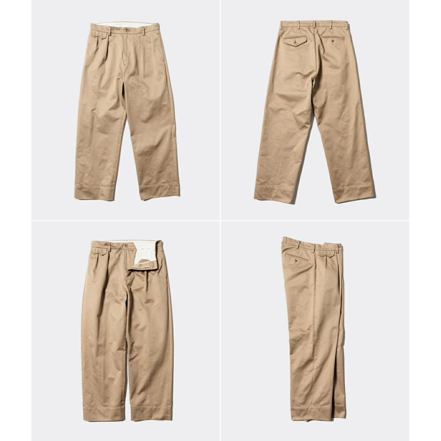 Unlikely / アンライクリー ： Sawtooth Flap 2P Trousers Twill