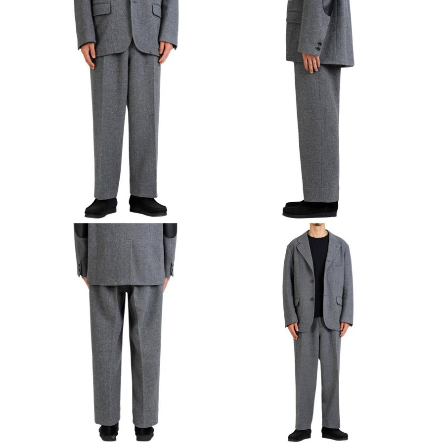 Unlikely / アンライクリー ： Sawtooth Flap 2P Trousers Wool