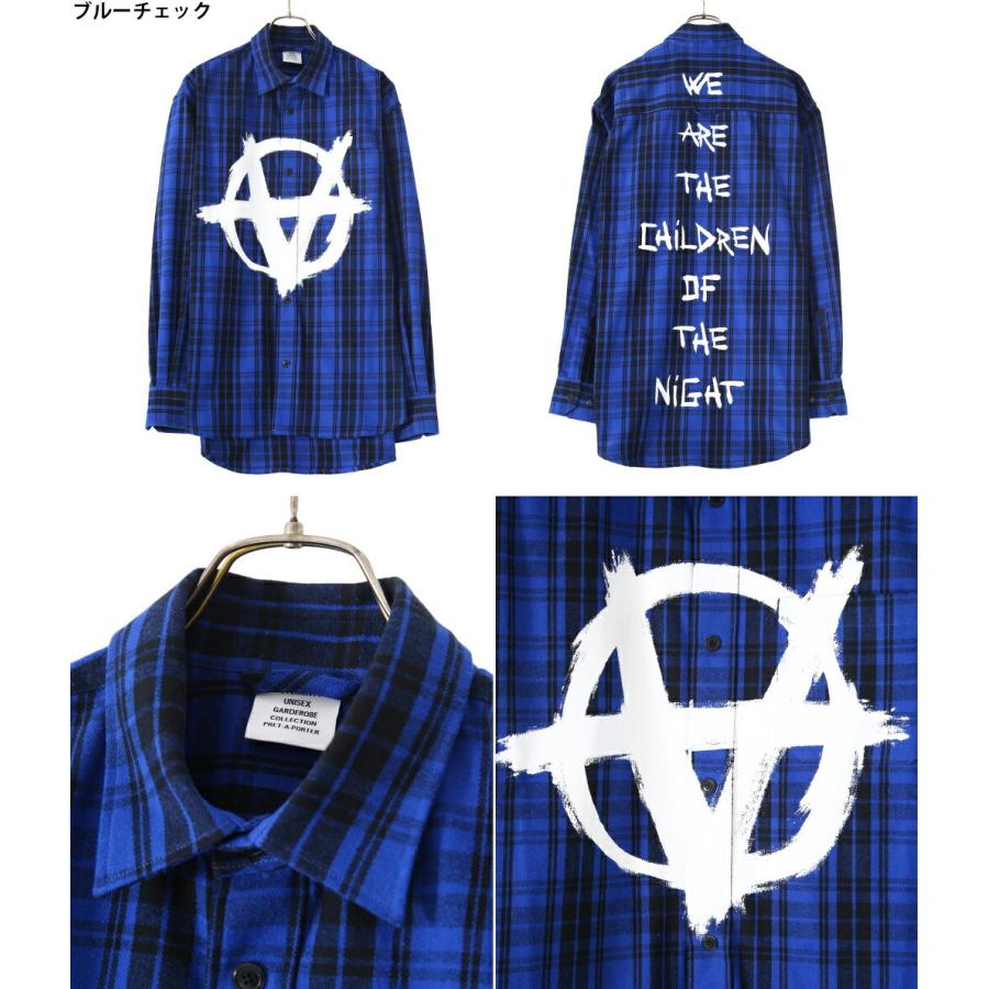 ワンピなど最旬ア Vetements ヴェトモン Anarchy Children Of The Night Flannel Shirt 全2色 Ua52sh850 シャツ カジュアルシャツ メンズファッション ファッション 74 7 Www Jesuitnola Org