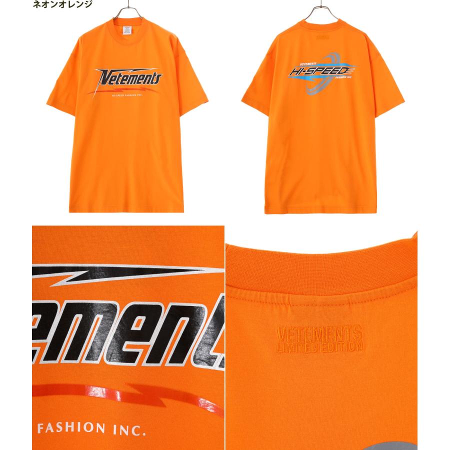 45%OFF】VETEMENTS / ヴェトモン : HI-SPEED T-SHIRT 全2色 45%OFF】VETEMENTS / ヴェトモン : HI-SPEED T-SHIRT 全2色