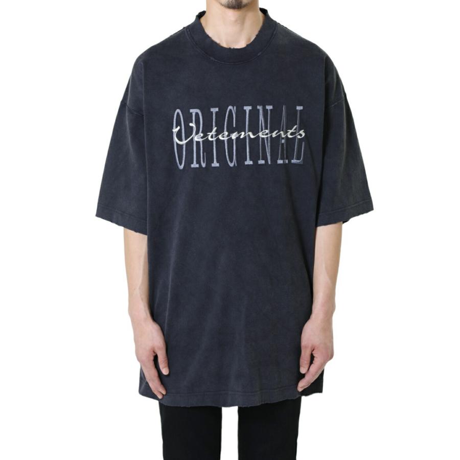 VETEMENTS / ヴェトモン ： ORIGINAL LOGO T-SHIRT / 全2色 ： UE54TR310｜arknets｜03