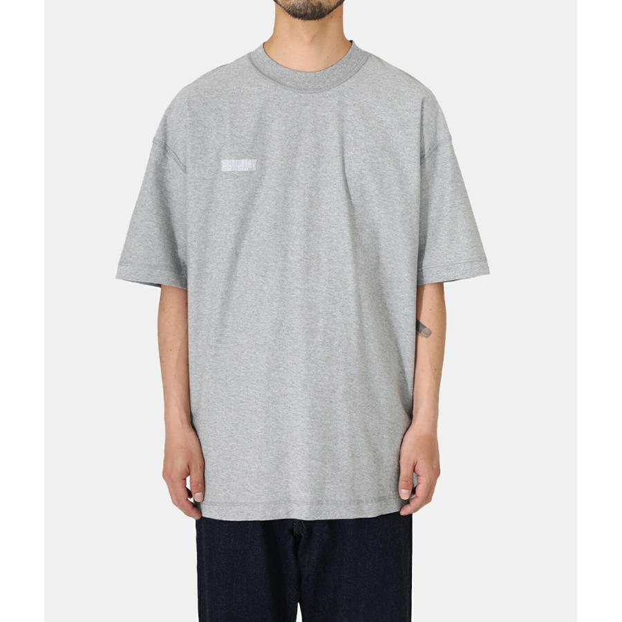 【15%OFF】VETEMENTS / ヴェトモン ： ALL GREY INSIDE-OUT T-SHIRT ： UE63TR100Sの画像