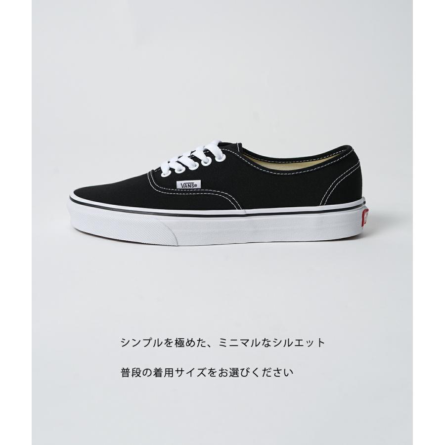 VANS CLASSICS / バンズ クラシック ： AUTHENTIC (オーセンティック) USA企画モデル / 全3色 ： VN000EE3｜arknets｜06