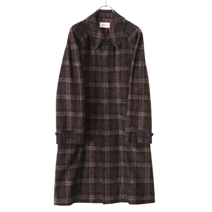 WEWILL ウィーウィル BALMACAAN COAT ロングコート WEWILL ウィーウィル BALMACAAN COAT ロングコート