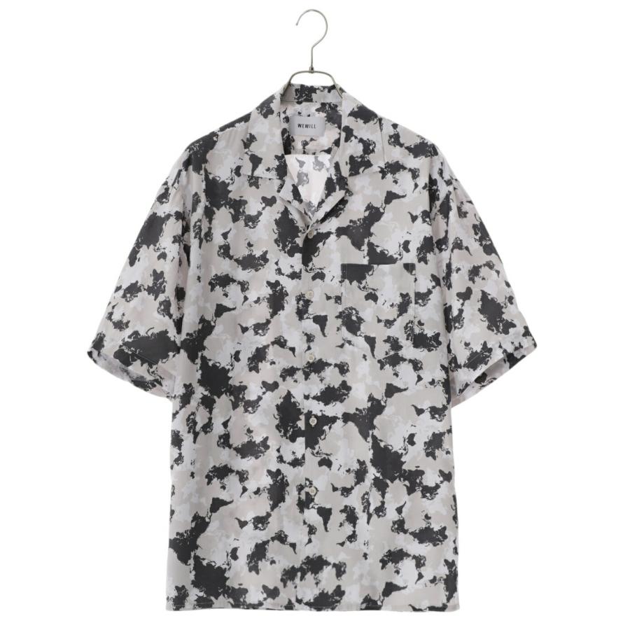 WEWILL / ウィーウィル : OPEN COLLAR DT SHIRT W-014MS-5006 WEWILL / ウィーウィル : OPEN COLLAR DT SHIRT W-014MS-5006