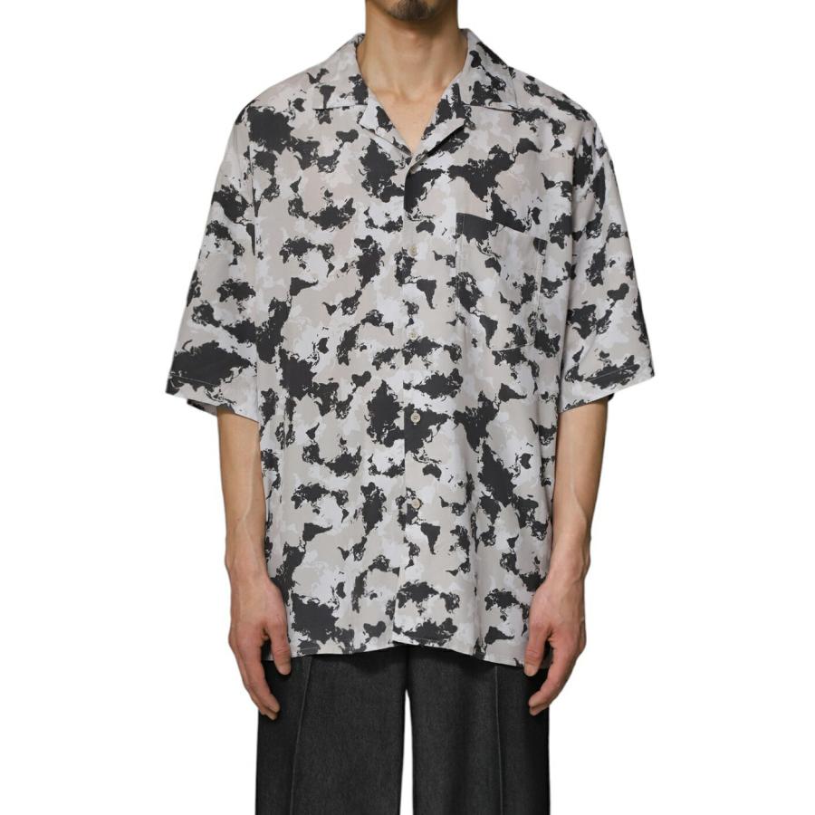 WEWILL / ウィーウィル ： OPEN COLLAR DT SHIRT ： W-014MS-5006 : w 