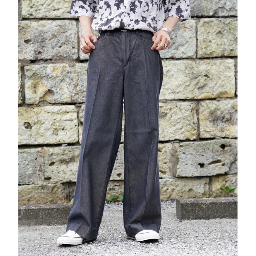 WEWILL / ウィーウィル ： PIPE DENIM TROUSERS ： W-014MS-6005｜arknets｜07