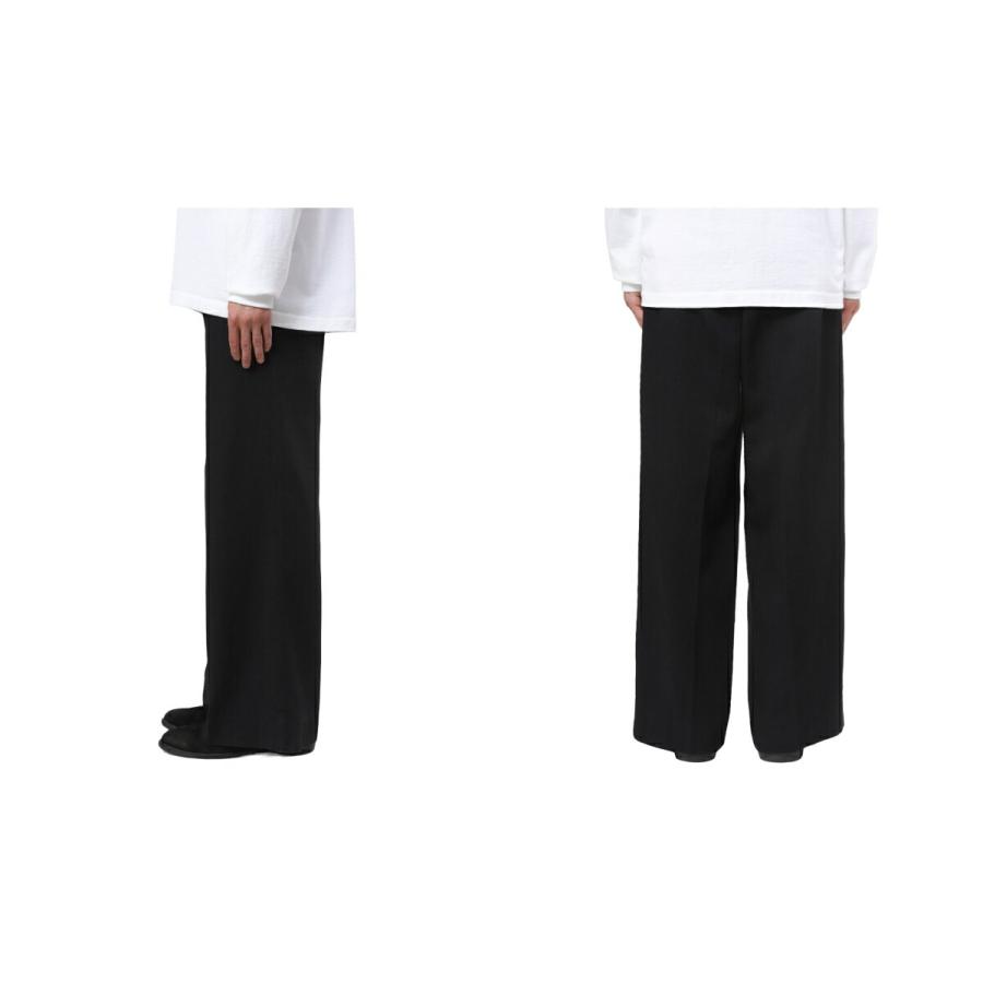 WEWILL / ウィーウィル：WW DENIM SLACKS 3（L） WEWILL】ウィーウィル WW DENIM SLACKS BLACK ラングラー デニム