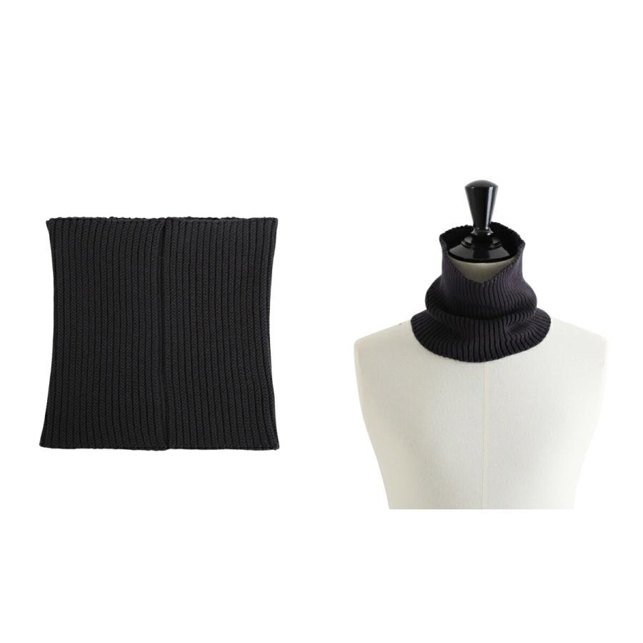 KIJIMA TAKAYUKI カシミヤ ニット ネックウォーマー ネイビー KIJIMA TAKAYUKI キジマタカユキ カシミヤニット ネックウォーマー KN