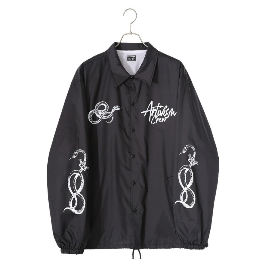 WP WP / ダブリューピー ： SNAKE COACH JACKET ： WP12-BL01