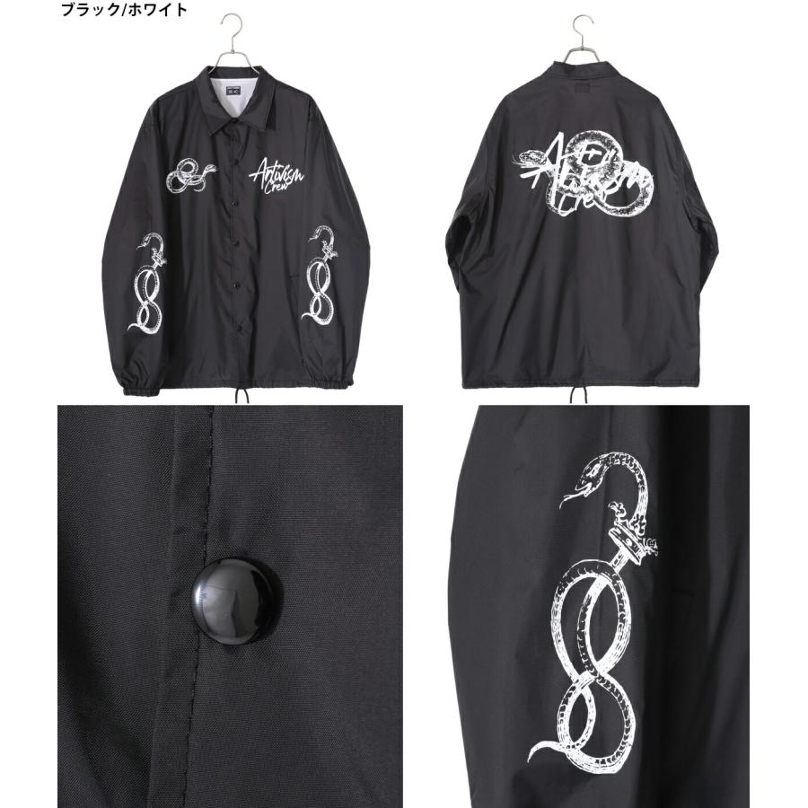 WP WP / ダブリューピー ： SNAKE COACH JACKET ： WP12-BL01