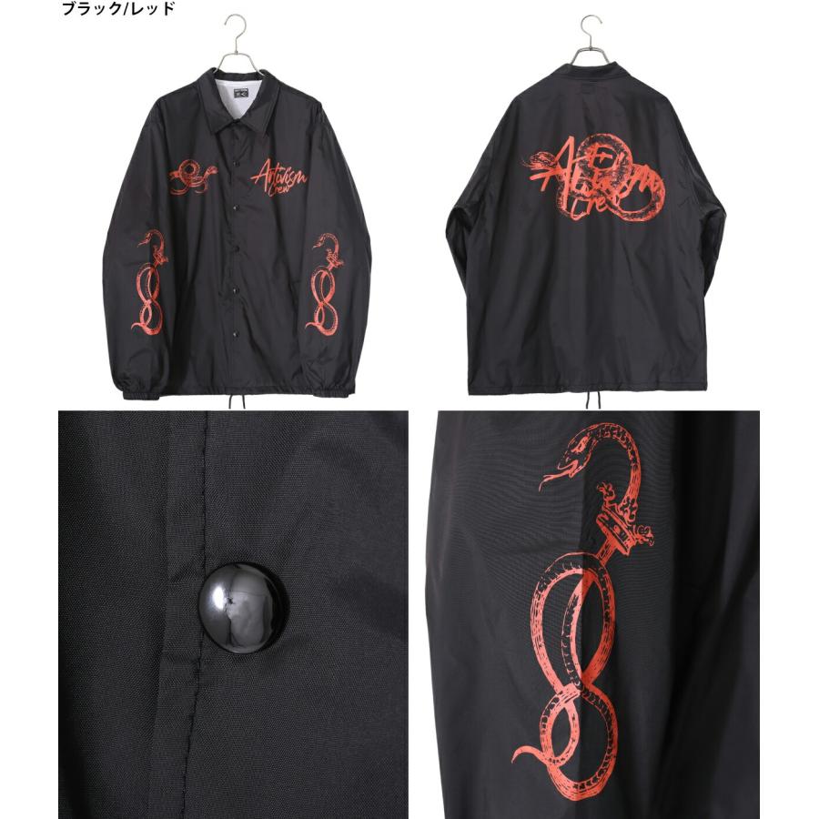 knosis Coach Jacket M 蛇刺繍 WP WP / ダブリューピー ： SNAKE COACH JACKET ： WP12-BL01