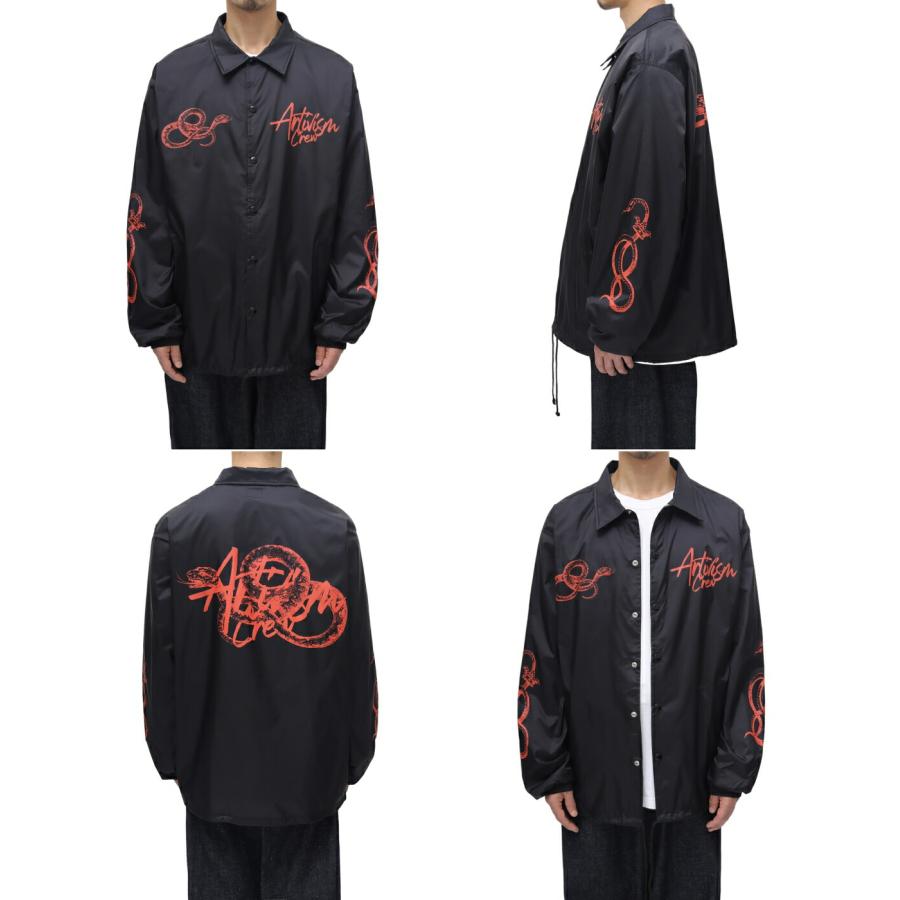 WP WP / ダブリューピー ： SNAKE COACH JACKET ： WP12-BL01