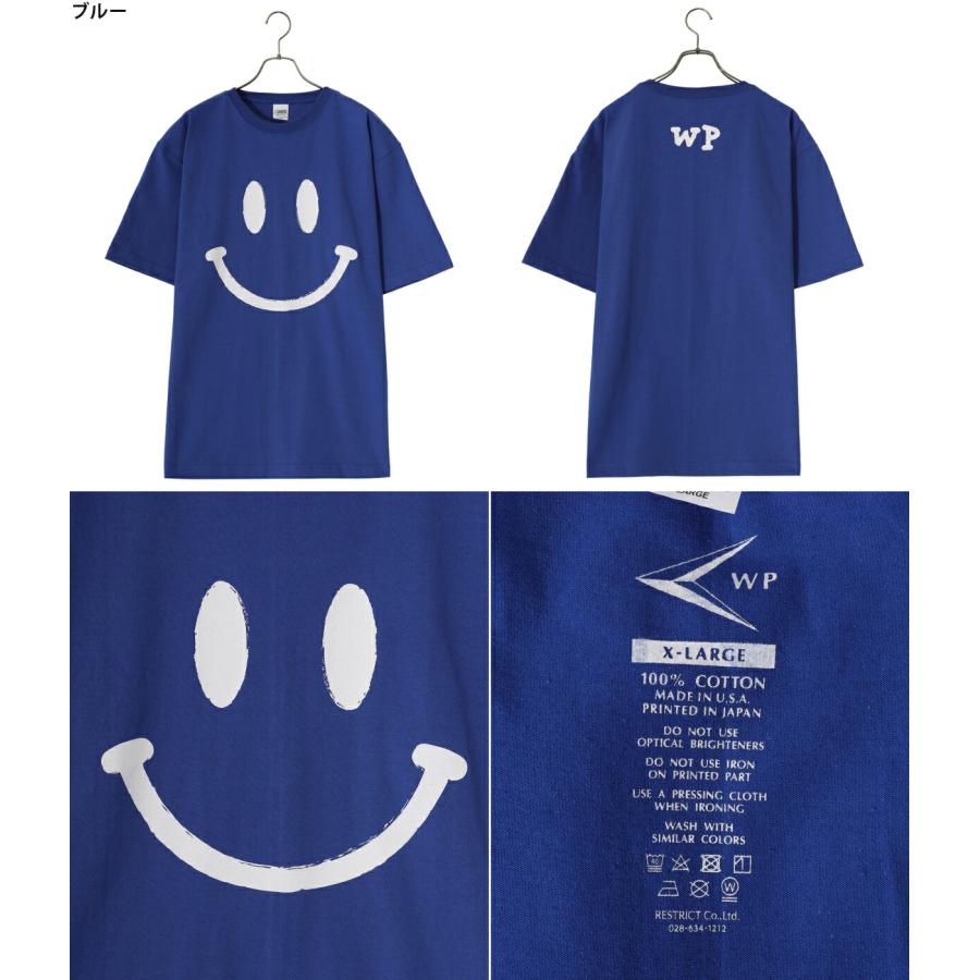 WP WP / ダブリューピー ： WP×CAMBER SMILE T-SHIRTS / 全4色 ： WP13