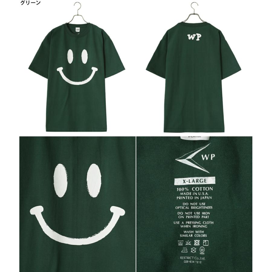 WP WP / ダブリューピー ： WP×CAMBER SMILE T-SHIRTS / 全4色 ： WP13