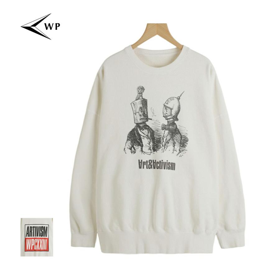 WP / ダブリューピー ： ARTIVISM HEADS CREWNECK SWEAT ： WP14-CS01 | WP