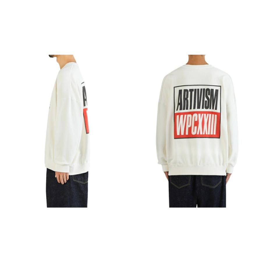 WP / ダブリューピー ： ARTIVISM HEADS CREWNECK SWEAT ： WP14-CS01 | WP | 05