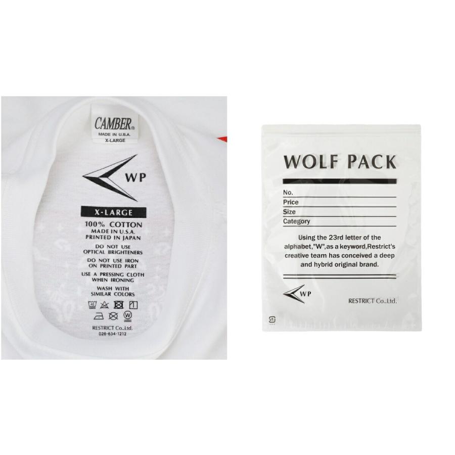 WP / ダブリューピー ： WP×CAMBER BANDANA CIRCLE POCKET T-SHIRTS / 全3色 ： WP15-TEE10 | WP | 13