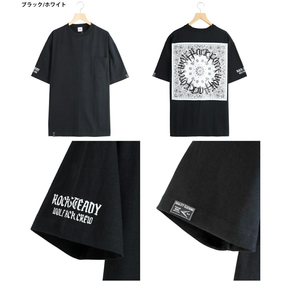 WP / ダブリューピー ： WP×CAMBER BANDANA CIRCLE POCKET T-SHIRTS / 全3色 ： WP15-TEE10 | WP | 01