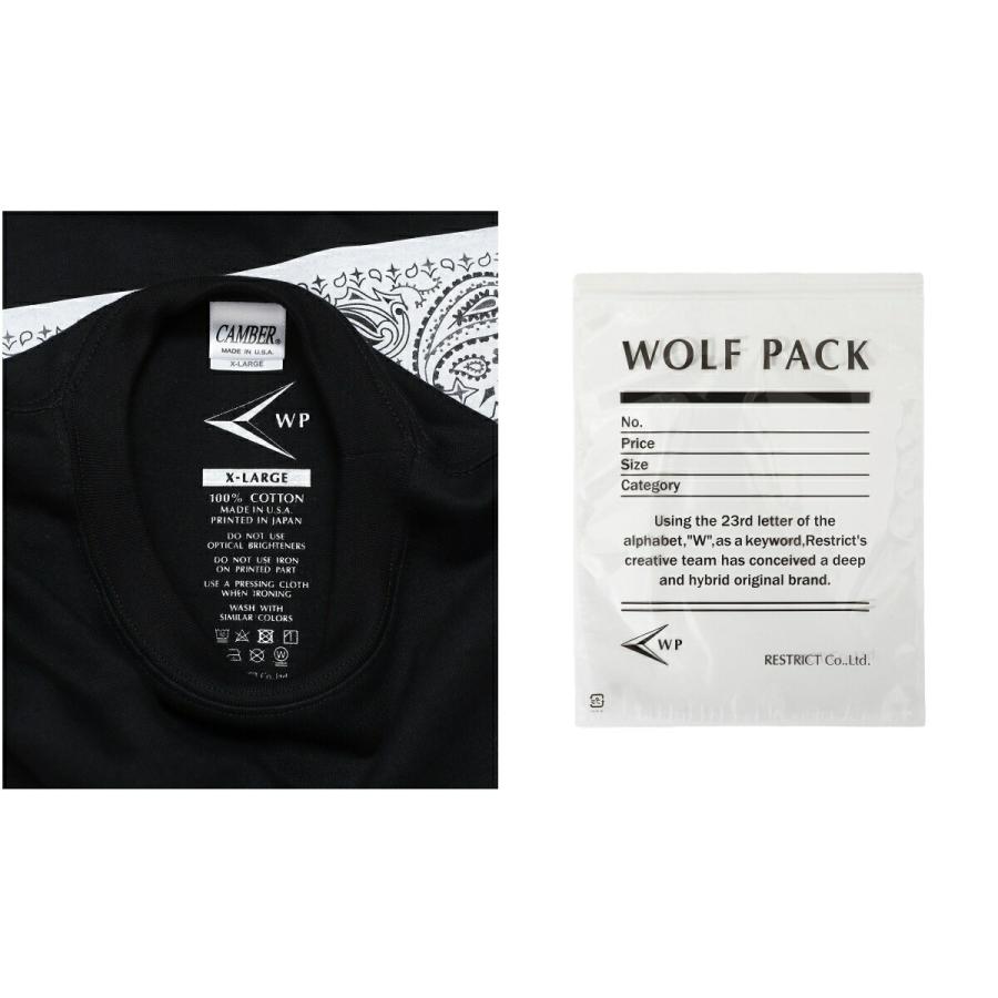 WP / ダブリューピー ： WP×CAMBER BANDANA CIRCLE POCKET T-SHIRTS / 全3色 ： WP15-TEE10 | WP | 03