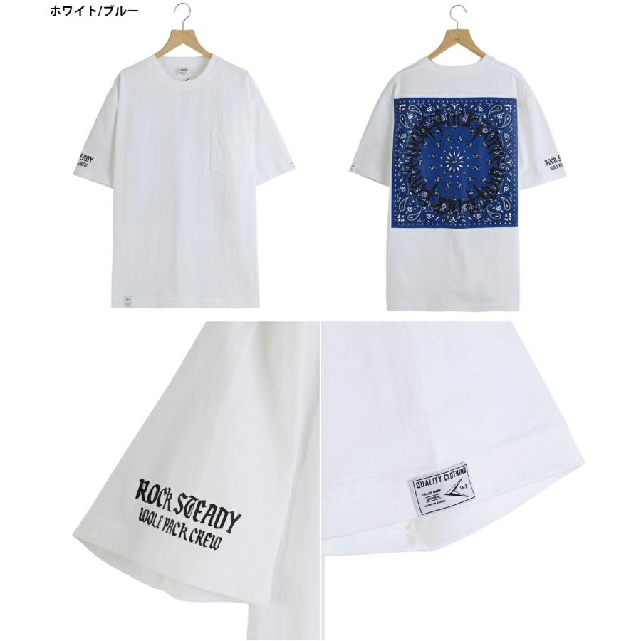WP / ダブリューピー ： WP×CAMBER BANDANA CIRCLE POCKET T-SHIRTS / 全3色 ： WP15-TEE10 | WP | 06