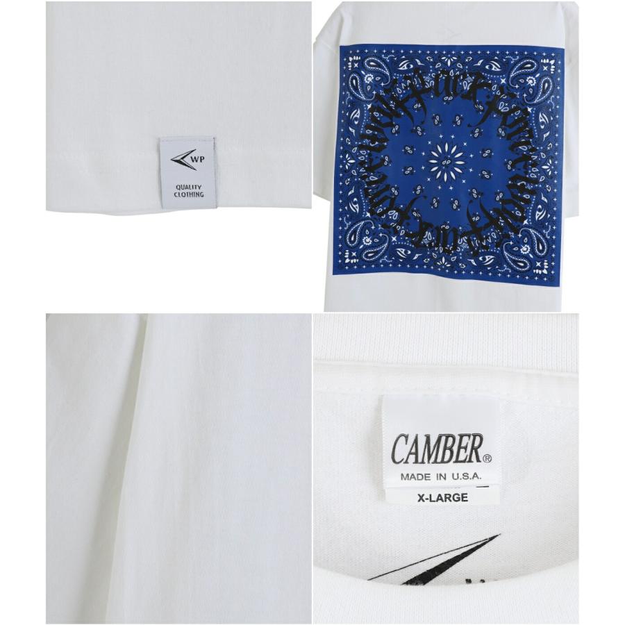 WP / ダブリューピー ： WP×CAMBER BANDANA CIRCLE POCKET T-SHIRTS / 全3色 ： WP15-TEE10 | WP | 07
